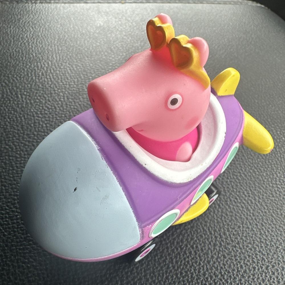 ©2003 Jazwares Peppa Pig Buggles Airplane Jet Mini Racer Car